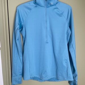Under Armour Sky Blue Quarter-Zip Top